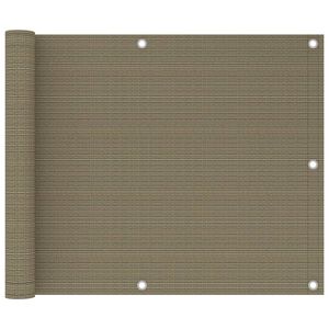 vidaXL &Delta;&iota;&alpha;&chi;&omega;&rho;&iota;&sigma;&tau;&iota;&kappa;ό &Beta;&epsilon;&rho;ά&nu;&tau;&alpha;&sigmaf; Taupe 75 x 300 &epsilon;&kappa;. &alpha;&pi;ό HDPE