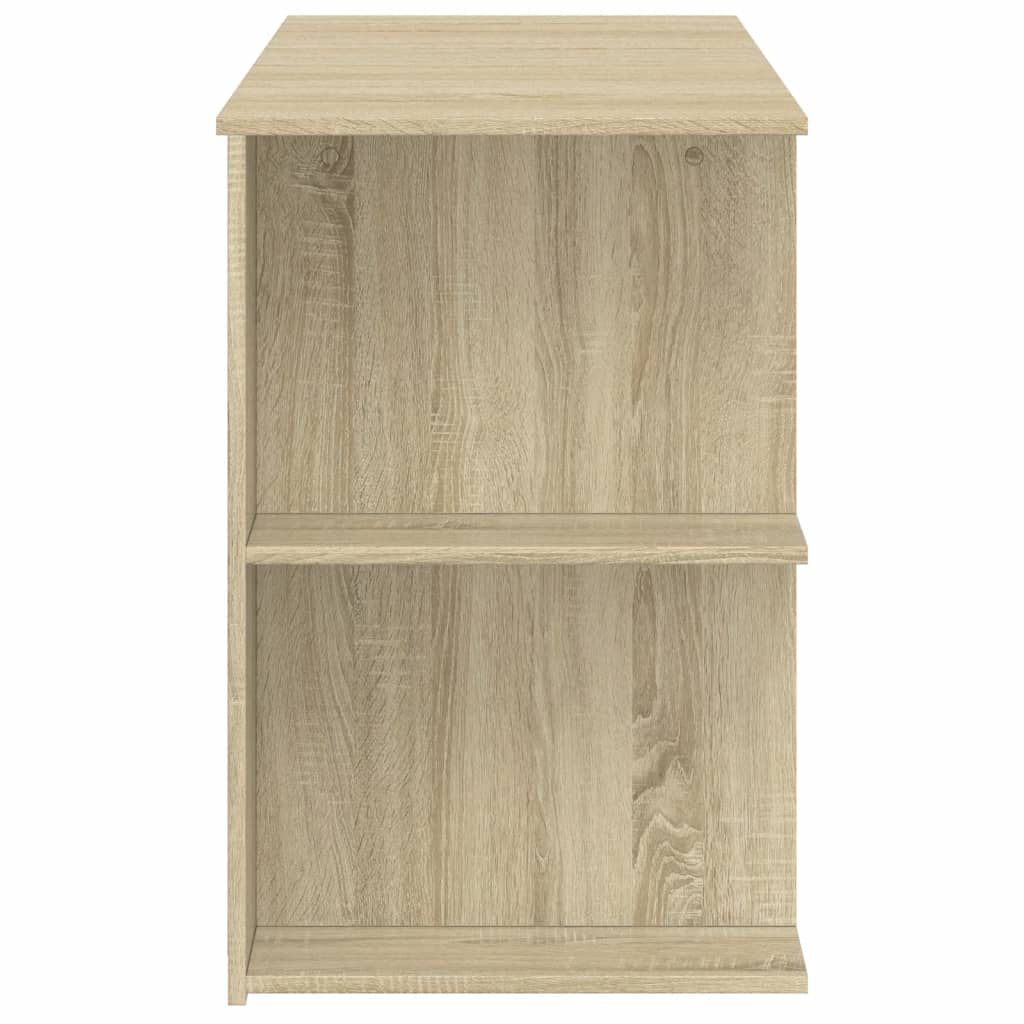 vidaXL Γραφείο Sonoma Δρυς 140 x 50 x 75 εκ. από Επεξεργασμένο Ξύλο