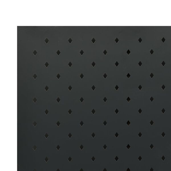 vidaXL Διαχωριστικό Δωματίου με 5 Πάνελ Μαύρο 200 x 180 εκ. από Ατσάλι