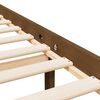 vidaXL Κρεβάτι Ηλικιωμένου με Κεφαλάρι 200 x 200 εκ. Μελί Μασίφ Ξύλο