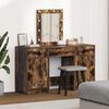 vidaXL Τραπέζι περιποίησης Καφέ 50 x 41 x 135 εκ Επεξεργασμένο ξύλο