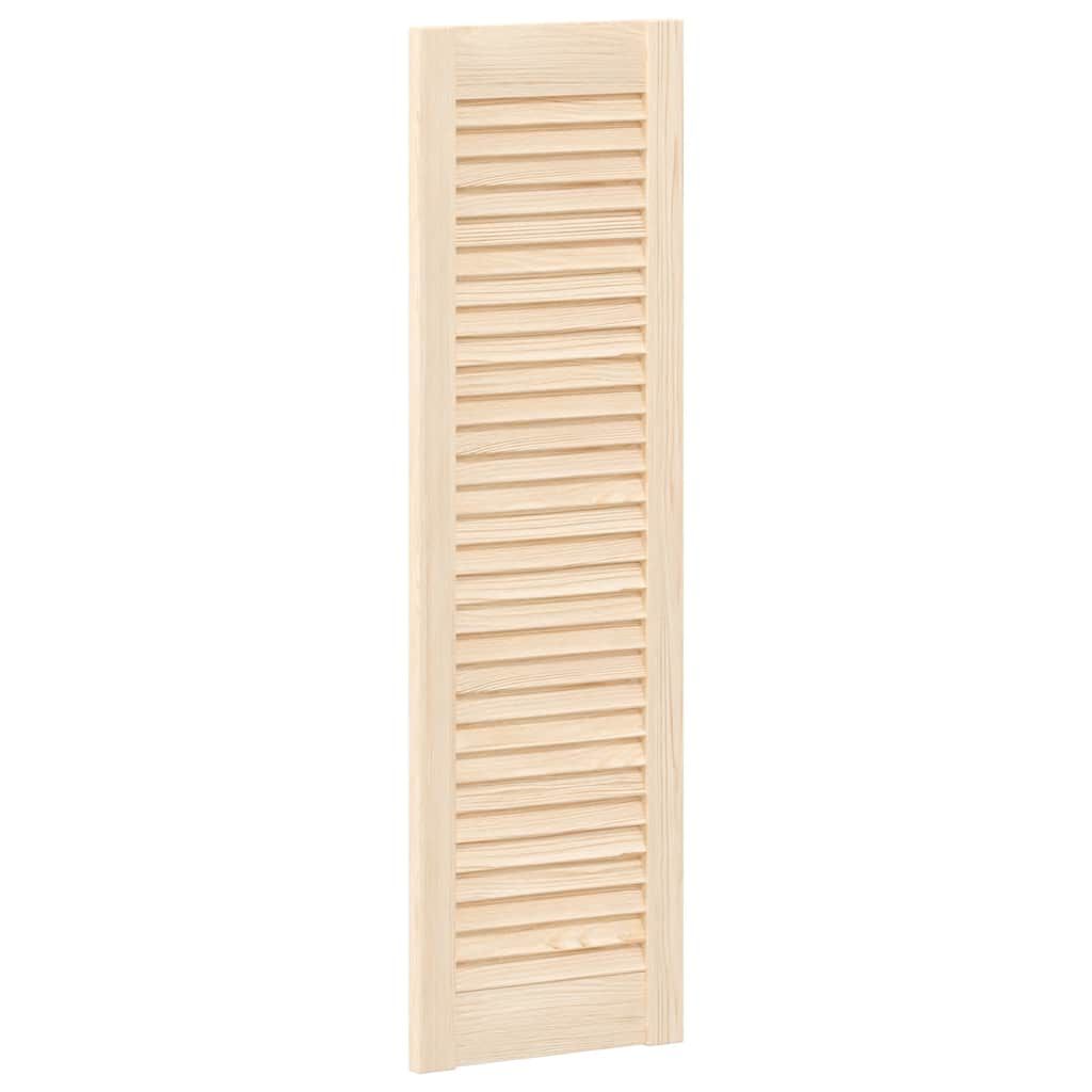 vidaXL Πορτάκια με Περσίδες 2 Τεμ. 99x29,5 εκ. από Μασίφ Ξύλο Πεύκου