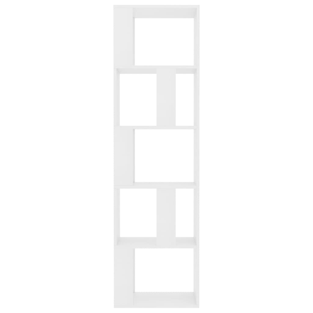 vidaXL Βιβλιοθήκη/Διαχωριστικό Χώρου Λευκό 45x24x159 εκ. Επεξ. Ξύλο