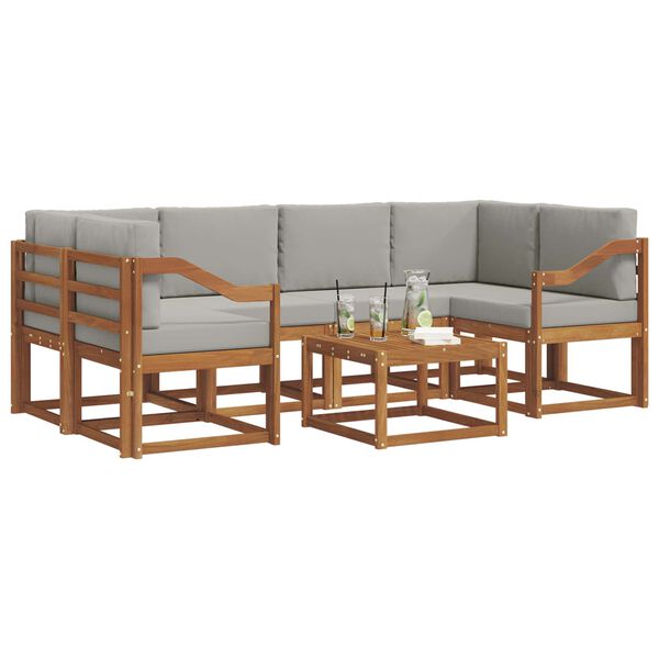 vidaXL &Sigma;&epsilon;&iota;&rho;ά &Kappa;&alpha;&nu;&alpha;&pi;έ &Epsilon;&xi;&omega;&tau;&epsilon;&rho;&iota;&kappa;&omicron;ύ 7 pcs &Phi;&upsilon;&sigma;&iota;&kappa;ό &kappa;&alpha;&iota; &Alpha;&nu;&omicron;&iota;&chi;&tau;ό &Gamma;&kappa;&rho;&iota;