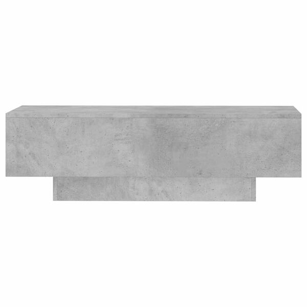 vidaXL Τραπεζάκι Σαλονιού Γκρι Σκυρ. 100 x 49,5 x 31 εκ. Επεξεργ. Ξύλο