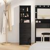 vidaXL Highboard &Mu;&alpha;ύ&rho;&eta; &delta;&rho;&upsilon;&sigmaf; 40 x 41 x 135 &epsilon;&kappa;. &Epsilon;&pi;&epsilon;&xi;&epsilon;&rho;&gamma;&alpha;&sigma;&mu;έ&nu;&omicron; &xi;ύ&lambda;&omicron;