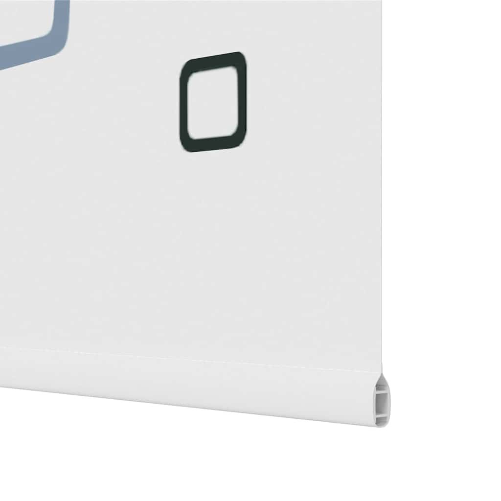 vidaXL Κουρτίνα Μπάνιου Ρολό 110x240 εκ. Πλάτος υφάσματος 106 εκ.