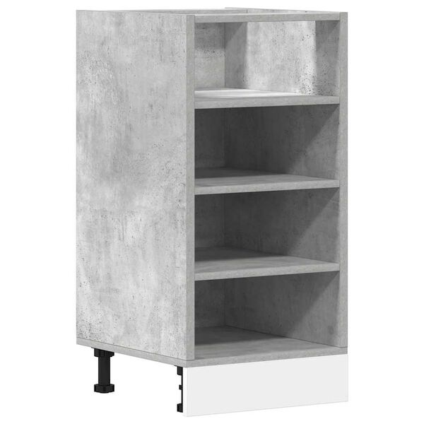 vidaXL Ντουλάπι "Riga" Γκρι από Σκυρόδεμα 40x44,5x81,5 εκ. από Τεχνητό Ξύλο