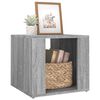 vidaXL Κομοδίνο Γκρι Sonoma 41 x 40 x 36 εκ. από Επεξεργασμένο Ξύλο