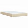 vidaXL &Kappa;&rho;&epsilon;&beta;ά&tau;&iota; Boxspring &mu;&epsilon; &Sigma;&tau;&rho;ώ&mu;&alpha; &Kappa;&rho;&epsilon;&mu; 120x200 &epsilon;&kappa;. &Upsilon;&phi;&alpha;&sigma;&mu;ά&tau;&iota;&nu;&omicron;