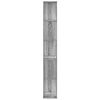 vidaXL Βιβλιοθήκη 5 Επιπέδων Γκρι Sonoma 45x23,5x162,5 εκ. Επεξ. Ξύλο