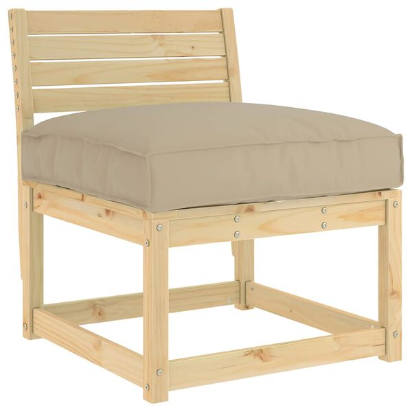 vidaXL &Mu;&alpha;&xi;&iota;&lambda;ά&rho;&iota; Taupe 70 x 70 x 12 cm Ύ&phi;&alpha;&sigma;&mu;&alpha; Ό&xi;&phi;&omicron;&rho;&nu;&tau;