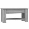 vidaXL Τραπεζάκι Σαλονιού Γκρι Sonoma 101x49x52 εκ. Επεξεργασμένο Ξύλο