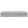 vidaXL Σκελετός Κρεβατιού Γκρι sonoma 120 x 200 cm Επεξεργασμένο ξύλο