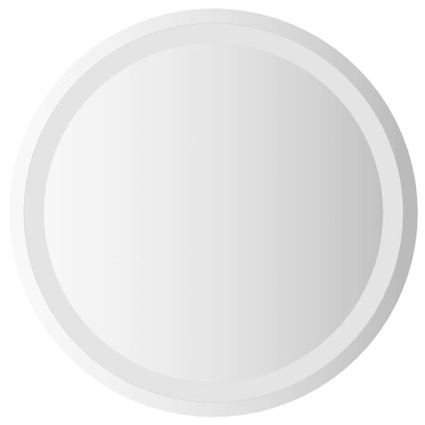 vidaXL Καθρέφτης Μπάνιου LED Στρογγυλός 50 εκ.