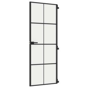 vidaXL &Epsilon;&sigma;&omega;&tau;&epsilon;&rho;&iota;&kappa;ή &Pi;ό&rho;&tau;&alpha; &Mu;&alpha;ύ&rho;&eta; 76x201,5 &epsilon;&kappa;. &Psi;&eta;&mu;έ&nu;&omicron; &Gamma;&upsilon;&alpha;&lambda;ί &kappa;&alpha;&iota; &Alpha;&lambda;&omicron;&upsilon;&mu;ί&nu;&iota;&omicron;