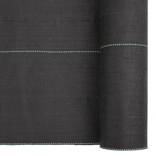 vidaXL Μεμβράνη Εδαφοκάλυψης Μαύρη 4x50 μ. από Πολυπροπυλένιο