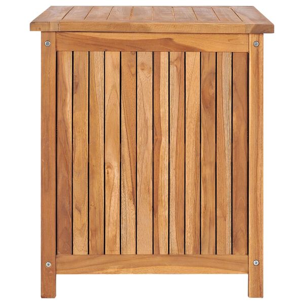 vidaXL Μπαούλο Αποθήκευσης Κήπου 120 x 50 x 58 εκ. από Μασίφ Ξύλο Teak