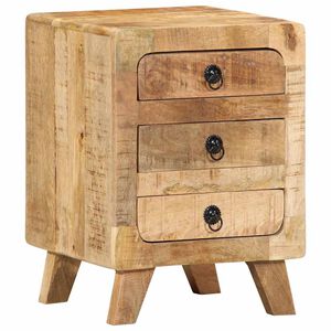 vidaXL &Kappa;&omicron;&mu;&omicron;&delta;ί&nu;&omicron; 37x32x50 cm &Sigma;&tau;&epsilon;&rho;&epsilon;ό &xi;ύ&lambda;&omicron; Rough Mango