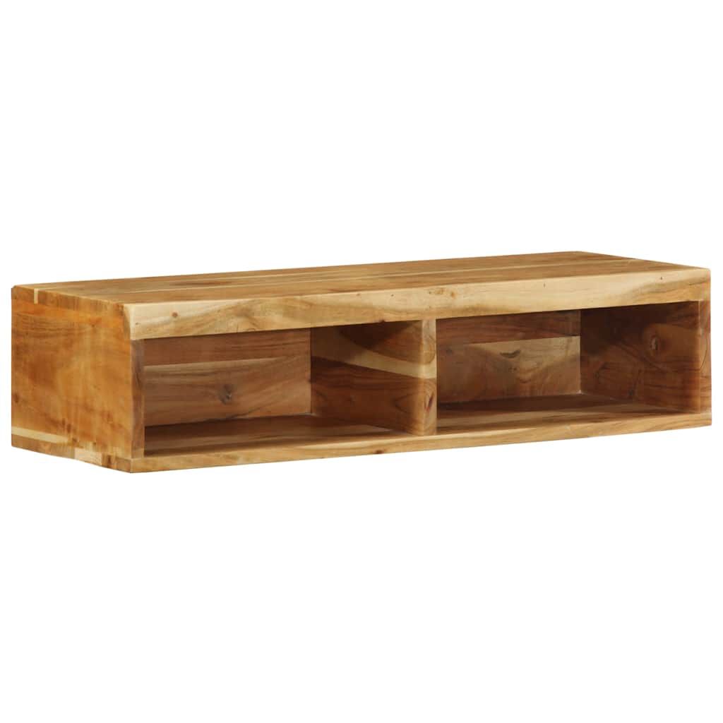 vidaXL Επίτοιχο ντουλάπι τηλεόρασης 80x30x19 cm Μασίφ ξύλο ακακίας