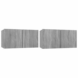 vidaXL &Sigma;&epsilon;&tau; &epsilon;&pi;ί&pi;&lambda;&omicron;&upsilon; &tau;&eta;&lambda;&epsilon;ό&rho;&alpha;&sigma;&eta;&sigmaf; 2 pcs &Gamma;&kappa;&rho;&iota; &Epsilon;&pi;&epsilon;&xi;&epsilon;&rho;&gamma;&alpha;&sigma;&mu;έ&nu;&omicron; &Xi;ύ&lambda;&omicron;