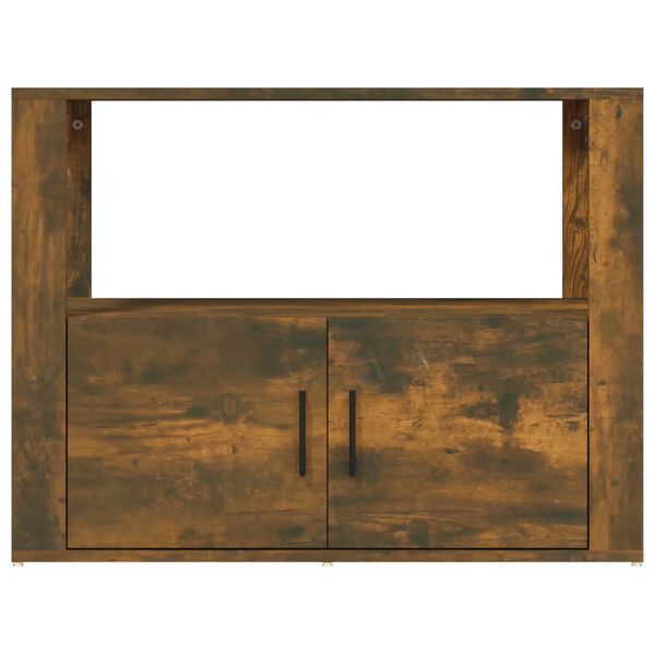 vidaXL Ντουλάπι Καπνιστή Δρυς 80x30x60 εκ. από Επεξεργασμένο Ξύλο