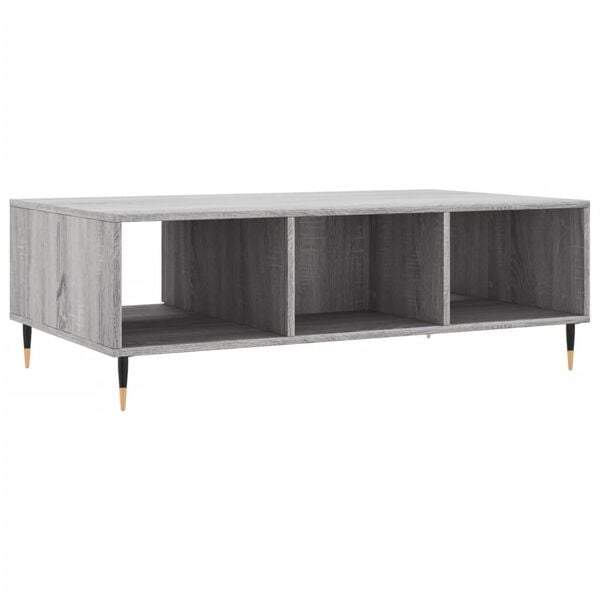 vidaXL Τραπεζάκι Σαλονιού Γκρι Sonoma 104x60x35 εκ. Επεξεργασμένο Ξύλο