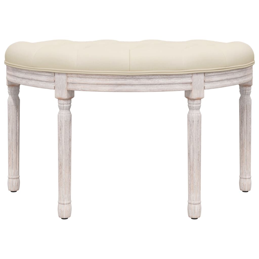 vidaXL Πάγκος 81,5 x 41 x 49 εκ. Λινός