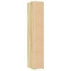 vidaXL Ντουλάπι Sonoma Δρυς 30x42,5x185 εκ. από Επεξεργασμένο Ξύλο