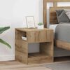 vidaXL End Table 2 pcs Artisan Oak 40,5 x 40 x 45 &epsilon;&kappa;