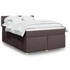 vidaXL &Kappa;&rho;&epsilon;&beta;ά&tau;&iota; Boxspring &mu;&epsilon; &Sigma;&tau;&rho;ώ&mu;&alpha; &Sigma;&kappa;&omicron;ύ&rho;&omicron; &Kappa;&alpha;&phi;έ 160x200 &epsilon;&kappa; &Upsilon;&phi;&alpha;&sigma;&mu;ά&tau;&iota;&nu;&omicron;
