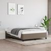 vidaXL Σκελετός Κρεβατιού Χωρίς Στρώμα Taupe 140x200 εκ. Υφασμάτινο