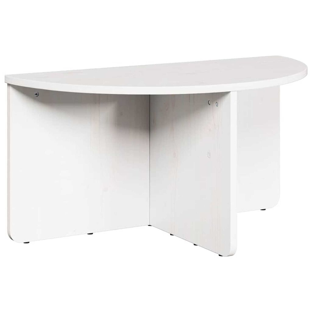 vidaXL Τραπεζάκι σαλονιού 2 pcs Λευκό 79 x 39.5 x 40 εκ