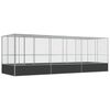vidaXL &Kappa;&lambda;&omicron;&upsilon;&beta;ί &mu;&epsilon; &Epsilon;&pi;έ&kappa;&tau;&alpha;&sigma;&eta; &Alpha;&sigma;&eta;&mu;έ&nu;&iota;&omicron; 625x207x212 &epsilon;&kappa;. &Alpha;&tau;&sigma;ά&lambda;&iota;&nu;&omicron;
