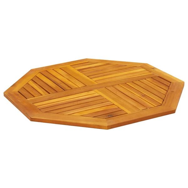 vidaXL Επιφάνεια Τραπεζιού Οκτάγωνη 90x90x2,2 εκ. Μασίφ Ξύλο Ακακίας
