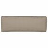 vidaXL Σετ Μαξιλαριών Πάγου 2 pcs Taupe 120 x 40 x 8 εκ Ύφασμα Oxford
