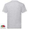Fruit of the Loom T-shirt Original 10 τεμ. Γκρι 3XL Βαμβακερά