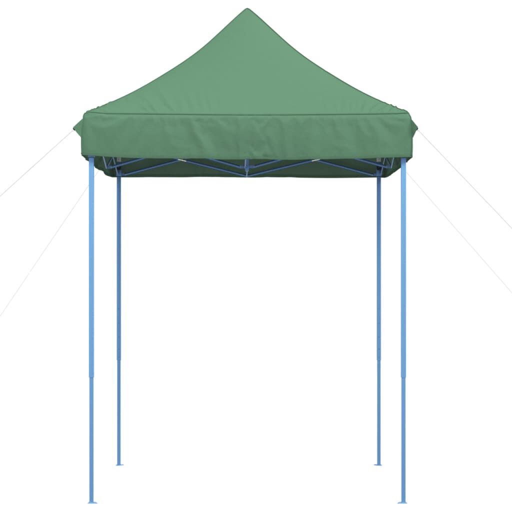 vidaXL Τέντα Εκδηλώσεων Πτυσσόμενη Pop-Up Πράσινο 410x279x315 εκ.