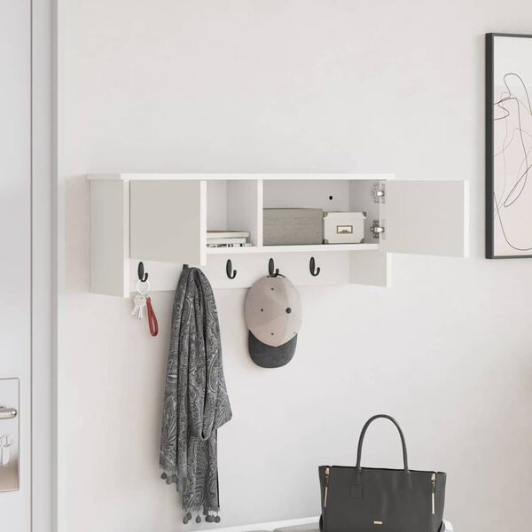 vidaXL &Tau;&omicron;ί&chi;&omicron;&upsilon; &Kappa;&rho;&epsilon;&mu;ά&sigma;&tau;&rho;&alpha; &Lambda;&epsilon;&upsilon;&kappa;ό 80 x 20 x 30 cm &Epsilon;&pi;&epsilon;&xi;&epsilon;&rho;&gamma;&alpha;&sigma;&mu;έ&nu;&omicron; &xi;ύ&lambda;&omicron;