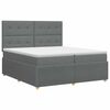 vidaXL &Kappa;&rho;&epsilon;&beta;ά&tau;&iota; box spring &mu;&epsilon; &sigma;&tau;&rho;ώ&mu;&alpha; &Sigma;&kappa;&omicron;ύ&rho;&omicron; &Gamma;&kappa;&rho;&iota; 200 x 200 cm Ύ&phi;&alpha;&sigma;&mu;&alpha;
