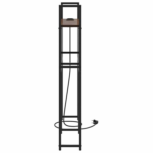 vidaXL Κεφαλάρι Αποθήκης Καφέ δρυς 75 cm Επεξεργασμένο ξύλο