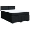 vidaXL &Kappa;&rho;&epsilon;&beta;ά&tau;&iota; Boxspring &mu;&epsilon; &Sigma;&tau;&rho;ώ&mu;&alpha; &Mu;&alpha;ύ&rho;&omicron; 140x200 &epsilon;&kappa;. &Upsilon;&phi;&alpha;&sigma;&mu;ά&tau;&iota;&nu;&omicron;