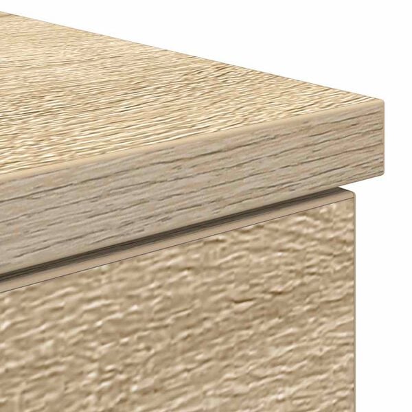 vidaXL Γραφείο Sonoma Δρυς 86x49x76 εκ. από Επεξεργασμένο Ξύλο