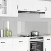 vidaXL Πίσω Πάνελ Κουζίνας Διαφανές 90 x 50 cm σκληρυμένο γυαλί