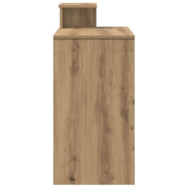 vidaXL Γραφείο Artisan Oak 106 x 40 x 88.5 εκ Επεξεργασμένο ξύλο