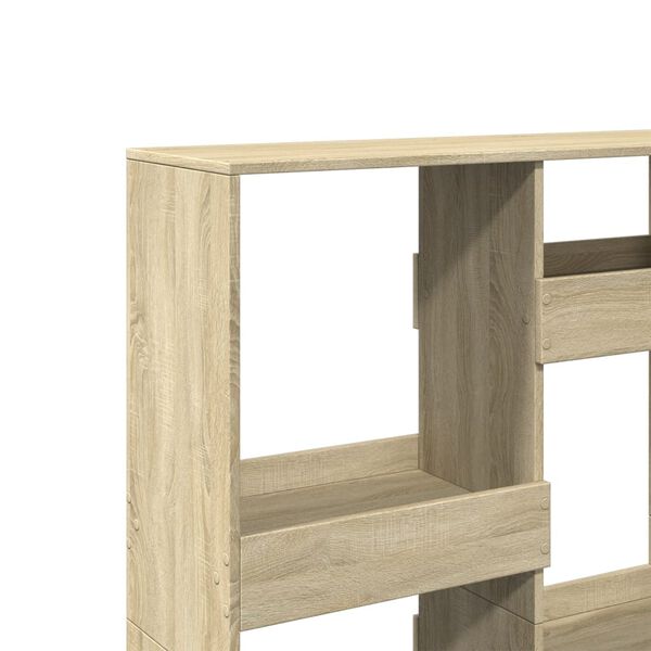 vidaXL Βιβλιοθήκη/Διαχωριστικό Χώρου Δρυς 100x33x135 εκ. Επεξ. Ξύλο