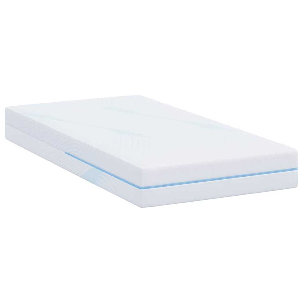 vidaXL Στρώμα Λευκό 80 x 160 cm Pěna