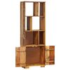 vidaXL Βιβλιοθήκη 60 x 35 x 180 εκ. από Μασίφ Ανακυκλωμένο Ξύλο
