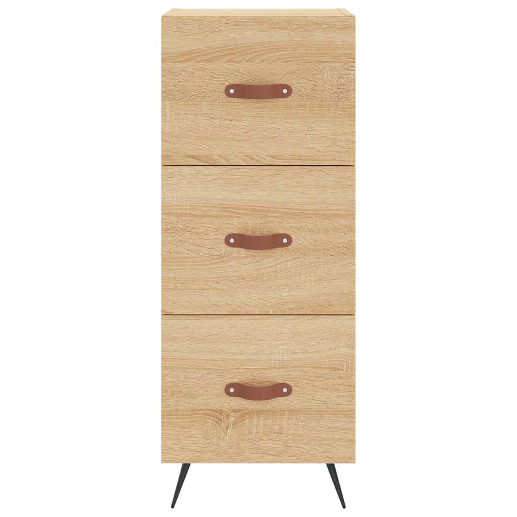 vidaXL Ντουλάπι Sonoma Δρυς 34,5x34x90 εκ. από Επεξεργασμένο Ξύλο