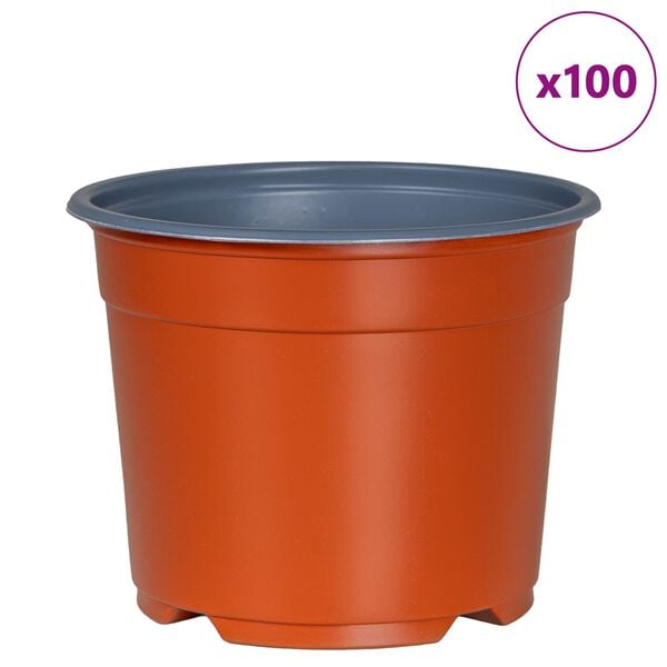 vidaXL &Gamma;&lambda;ά&sigma;&tau;&rho;&alpha; &Lambda;&omicron;&upsilon;&lambda;&omicron;&upsilon;&delta;&iota;ώ&nu; 100 pcs &Tau;&epsilon;&rho;&alpha;&kappa;ό&tau;&alpha; &Oslash; 15 x 12.5 &epsilon;&kappa;. &Pi;&lambda;&alpha;&sigma;&tau;&iota;&kappa;ό
